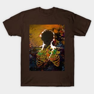 floral lungs imagination -peace T-Shirt